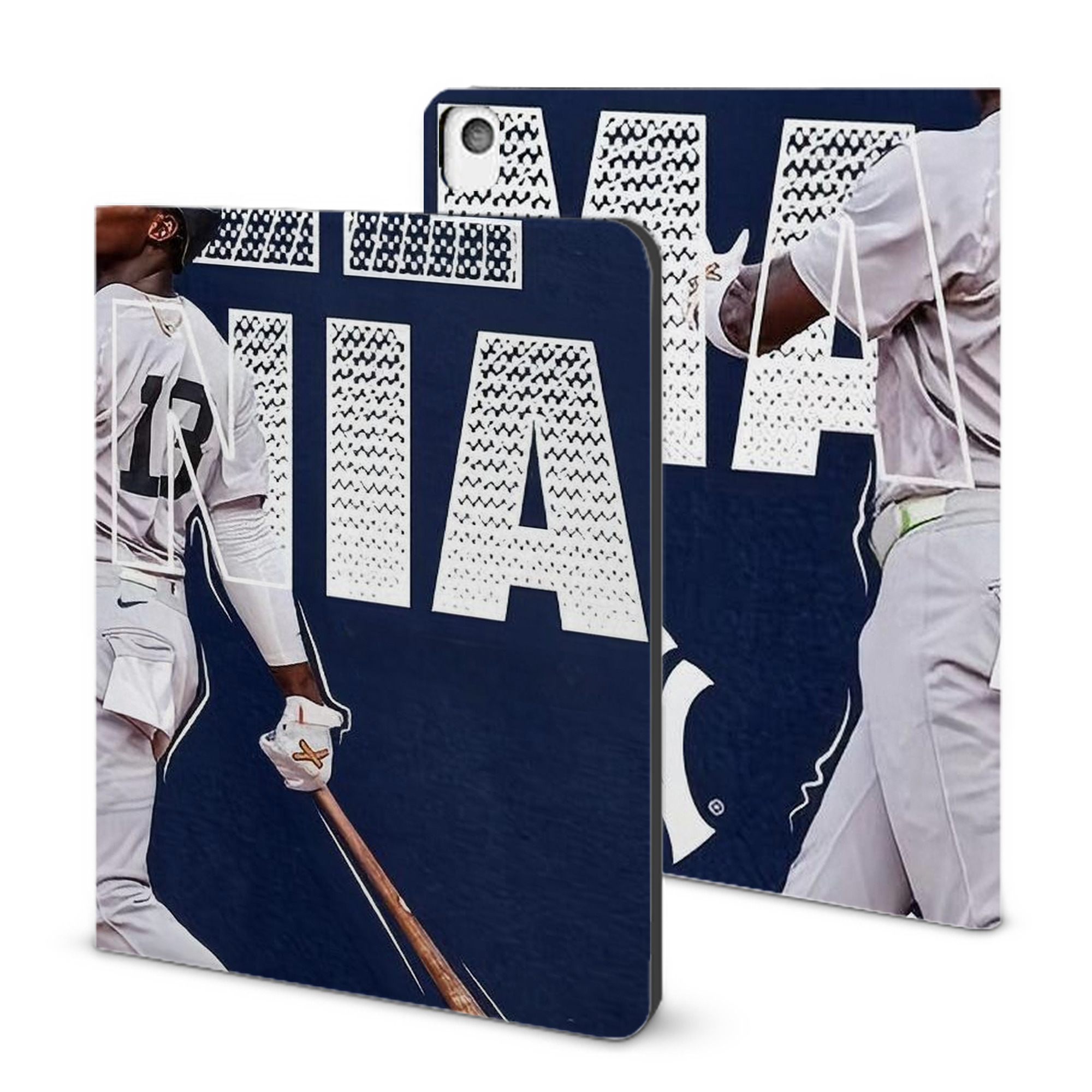 Jazz Chisholm Jr. 51 IPad Book-Style Case With Pencil Slot – Slim PU & TPU Cover – Full Protection, Precise Fit, Water & Scratch Resistant